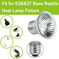 YEGRUEB 75W bulb in a reptile cage delivering warmth and light for basking.