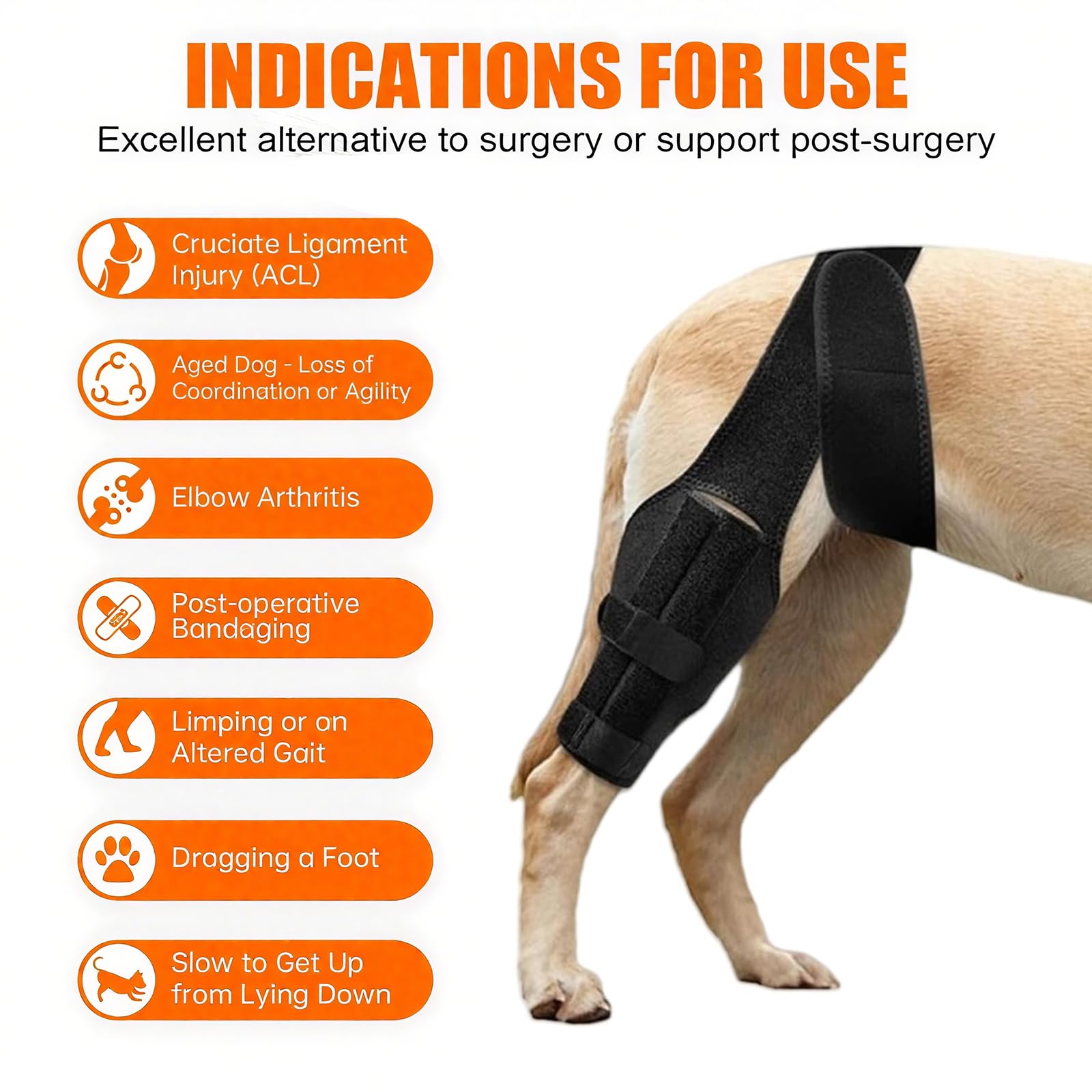 YEHALEANS soft-neoprene knee brace provides gentle compression and comfort.