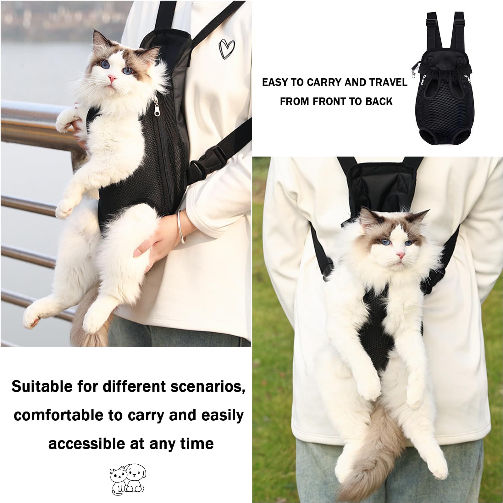 Diseño plegable Yehenarn, mochila ligera para viajar y guardar.