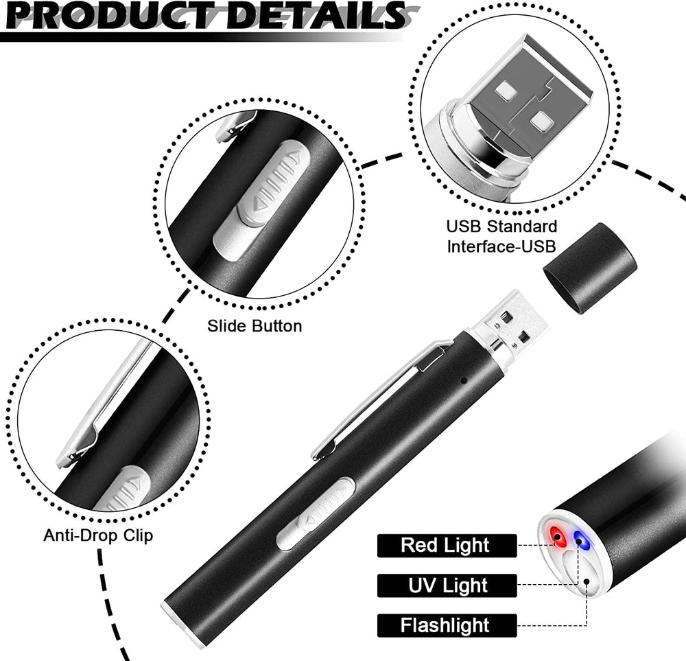 YEHUOT indoor cat-dog pointer toy supports training sessions and chase-like fun