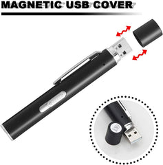 YEHUOT USB-rechargeable laser pointer offers convenient charging for extended play