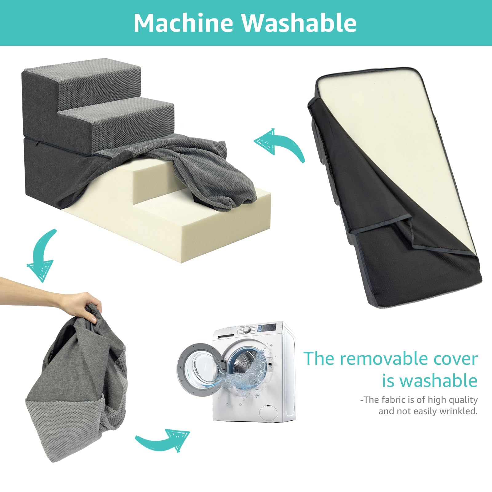 YENING foldable design stores compactly after use.