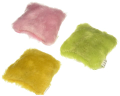 Yeowww! catnip pillow yellow-green for batting, stalking, and interactive play