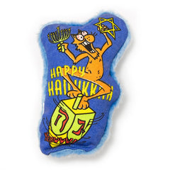 Yeowww! Dreidel Krinkle Catnip Toy encourages playful spinning and interactive cat fun.