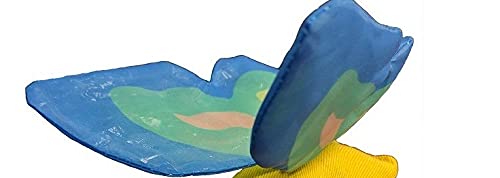 Yeowww! Duckyworld butterflies blue closeup emphasizes quality materials and scent