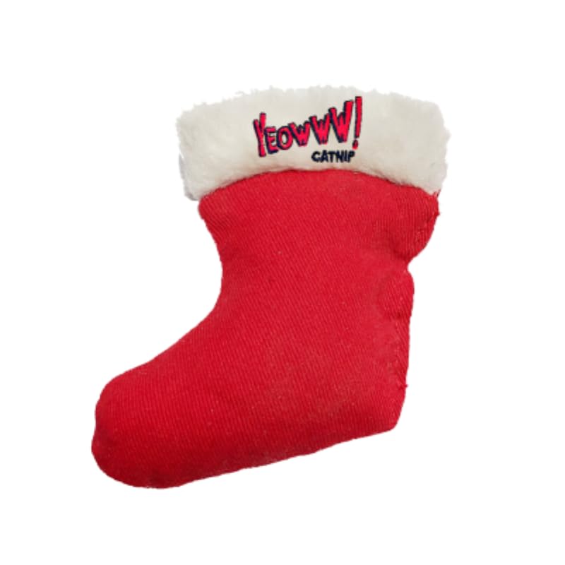 Yeowww! Duckyworld stocking toy 2 – durable, USA-made catnip fun for festive paws.