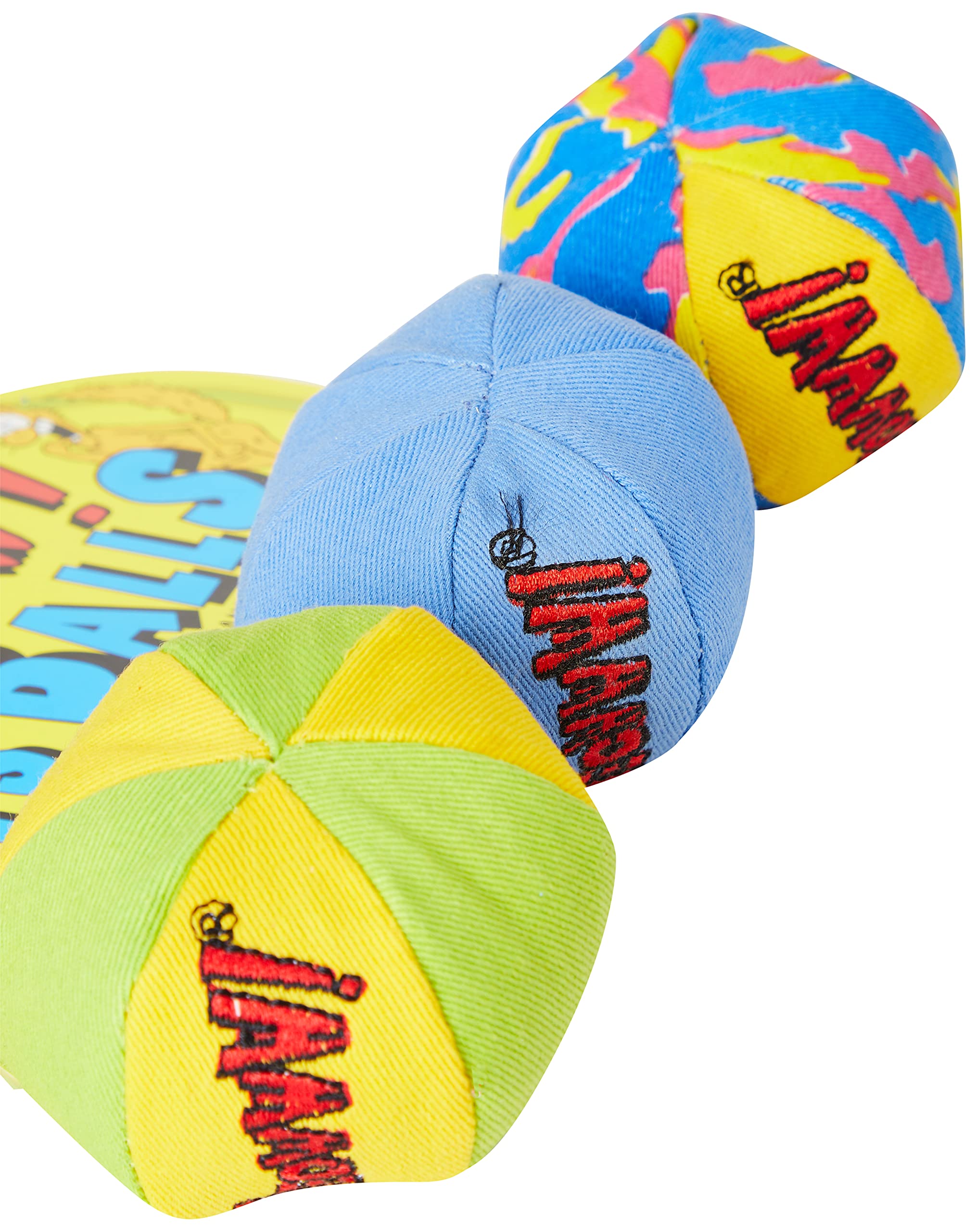 Yeowww! My Cats Balls three-balls pack showcasing pack-sized catnip toys for lively play sessions.