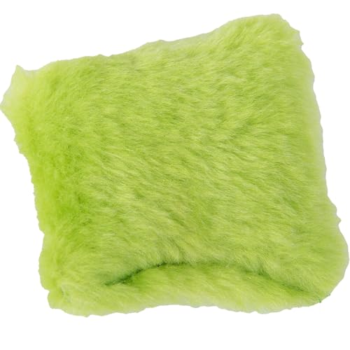 Yeowww! Pillow Refills catnip toy green back features fuzzy fabric for cozy nuzzles