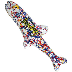Yeowww Pollock Fish catnip toy close-up showing organic catnip scent for play