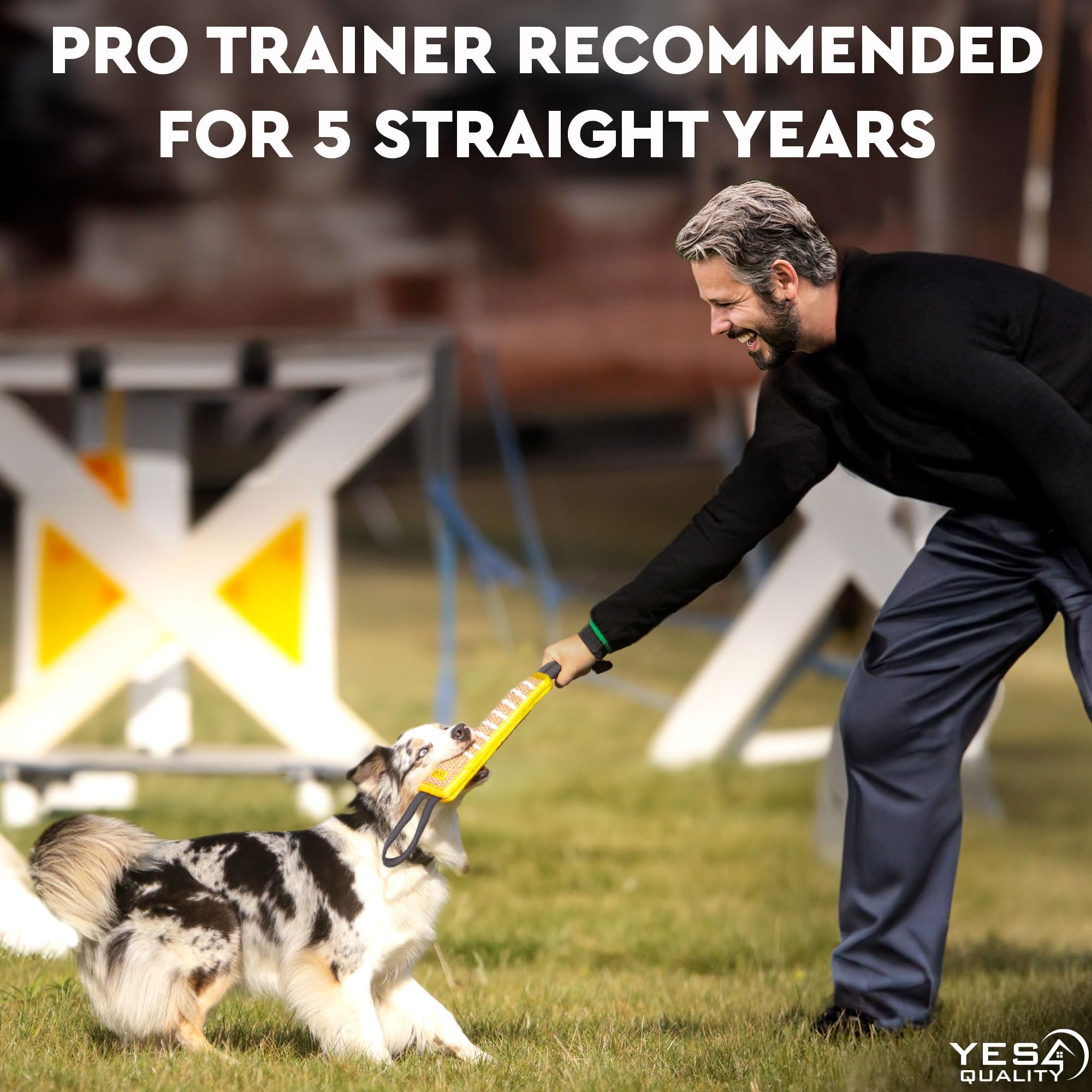 YES4QUALITY indoor outdoor dog toy ideal for tug, fetch, and training drills.
