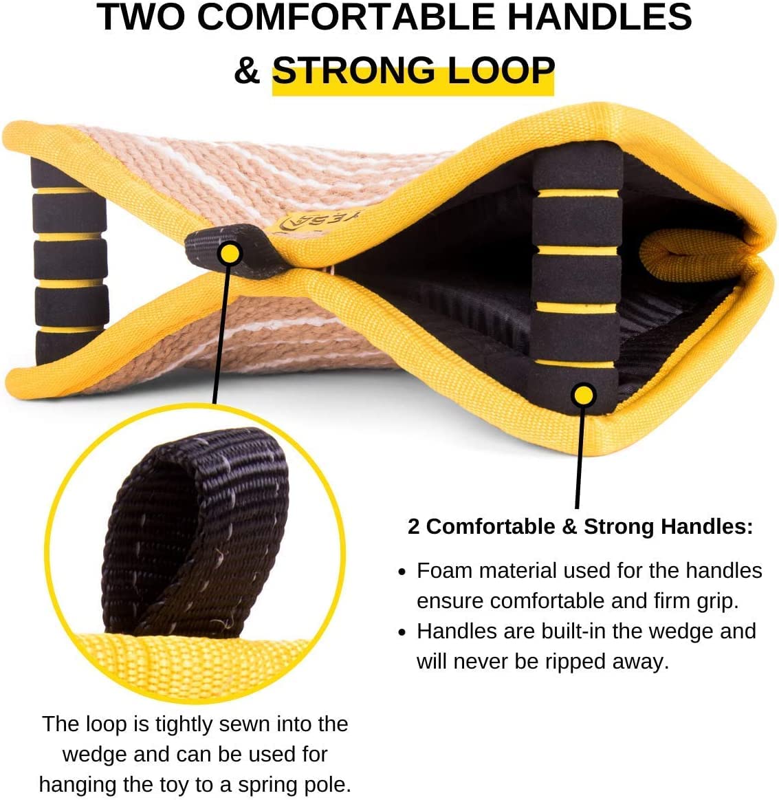 Yes4Quality training-tool demonstrates K9 Schutzhund training potential.