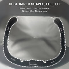 YESORMLING leak-proof design image illustrates edge protection and reduced spill