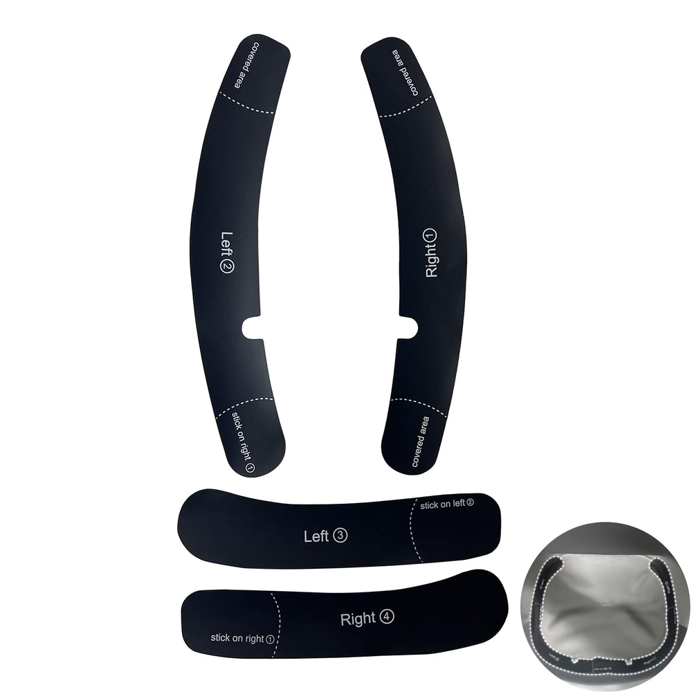 YESORMLING cat litter mat sticker showing Neakasa M1 compatibility for mess-free edges