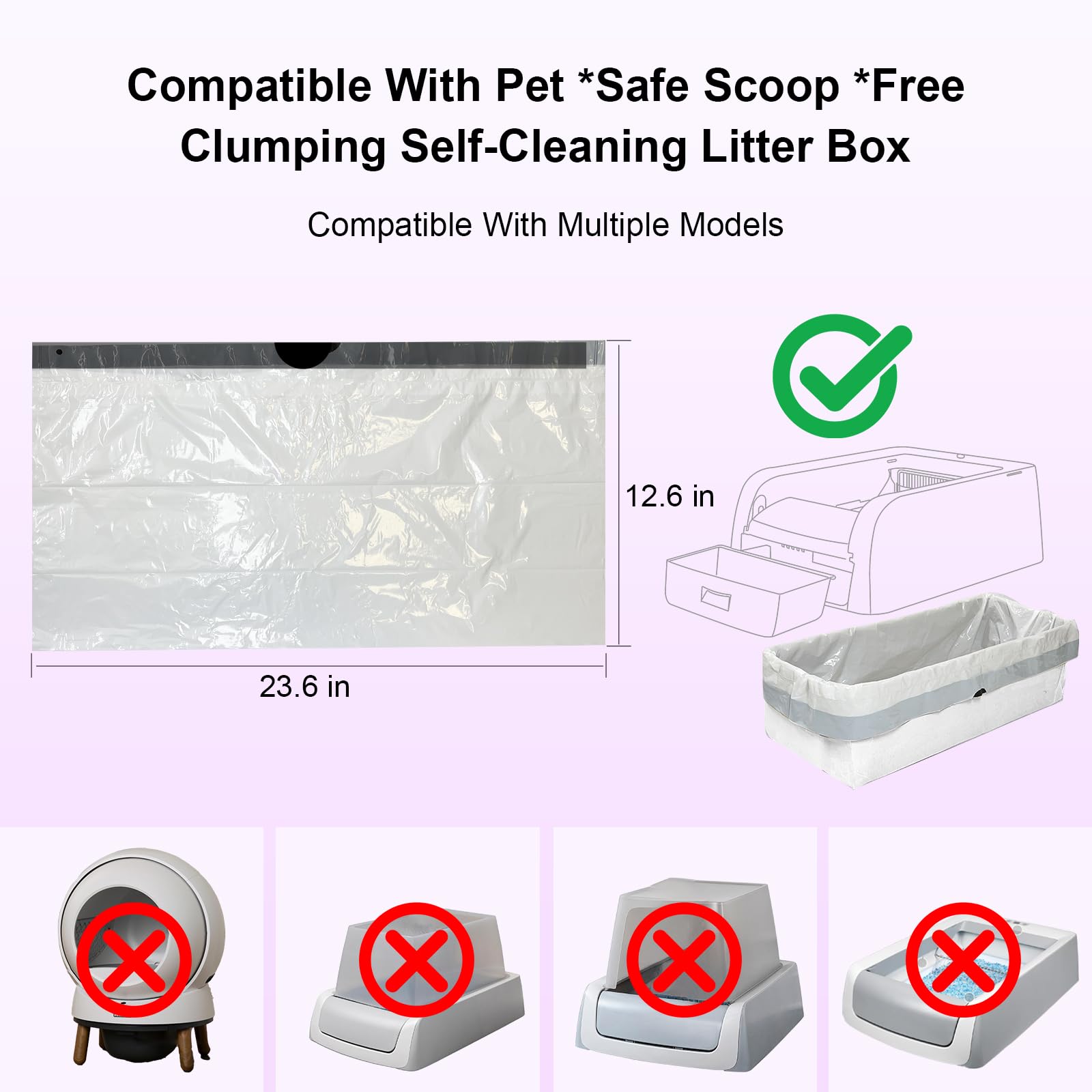 YesORMLING self-cleaning-litter-box compatibility enables convenient maintenance