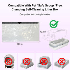 YesORMLING self-cleaning-litter-box compatibility enables convenient maintenance