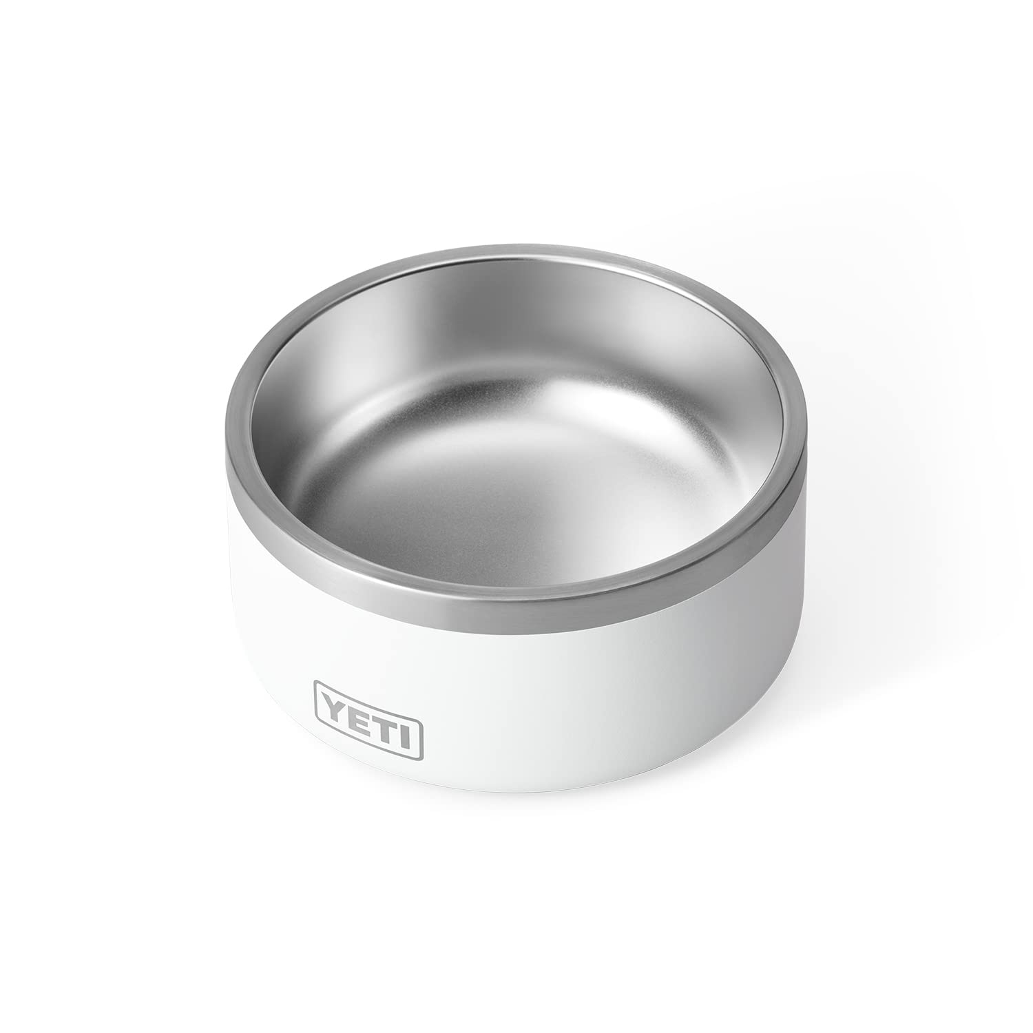 YETI Boomer 4, 32-ounce capacity, ideal for kibble and water.