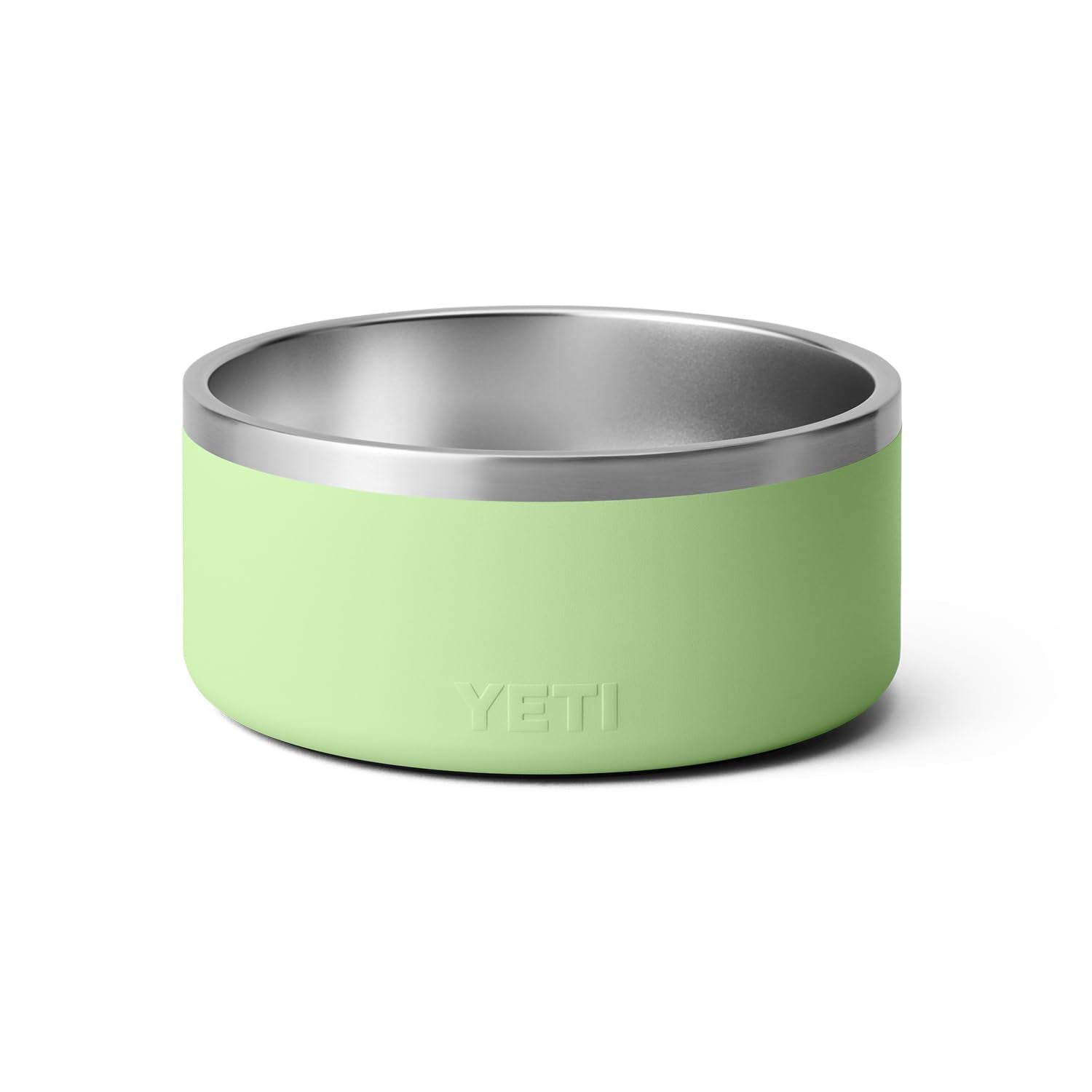 YETI Boomer 8 with BearFoot non-slip ring keeps the bowl steady