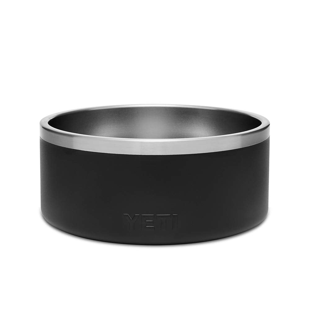 YETI Boomer 8 bearfoot non-slip ring keeps bowl steady during meals