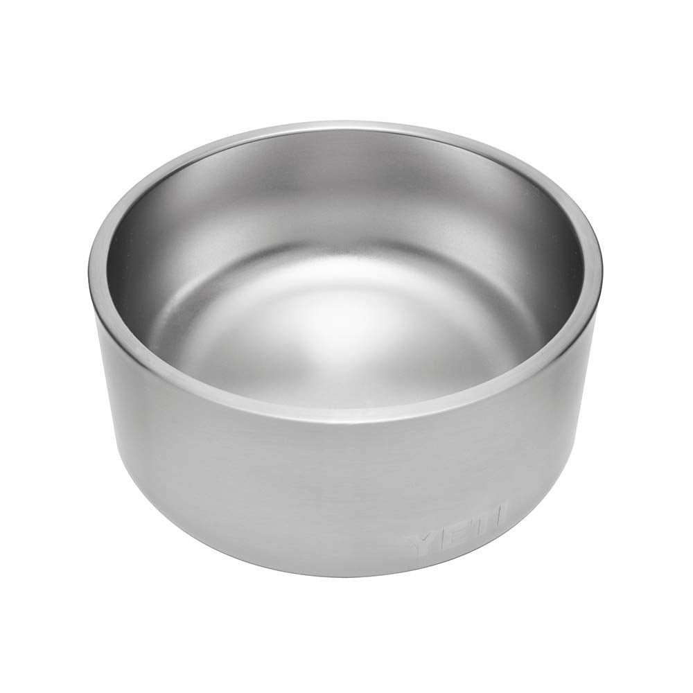 YETI Boomer 8 18/8 stainless steel resists rust and dents