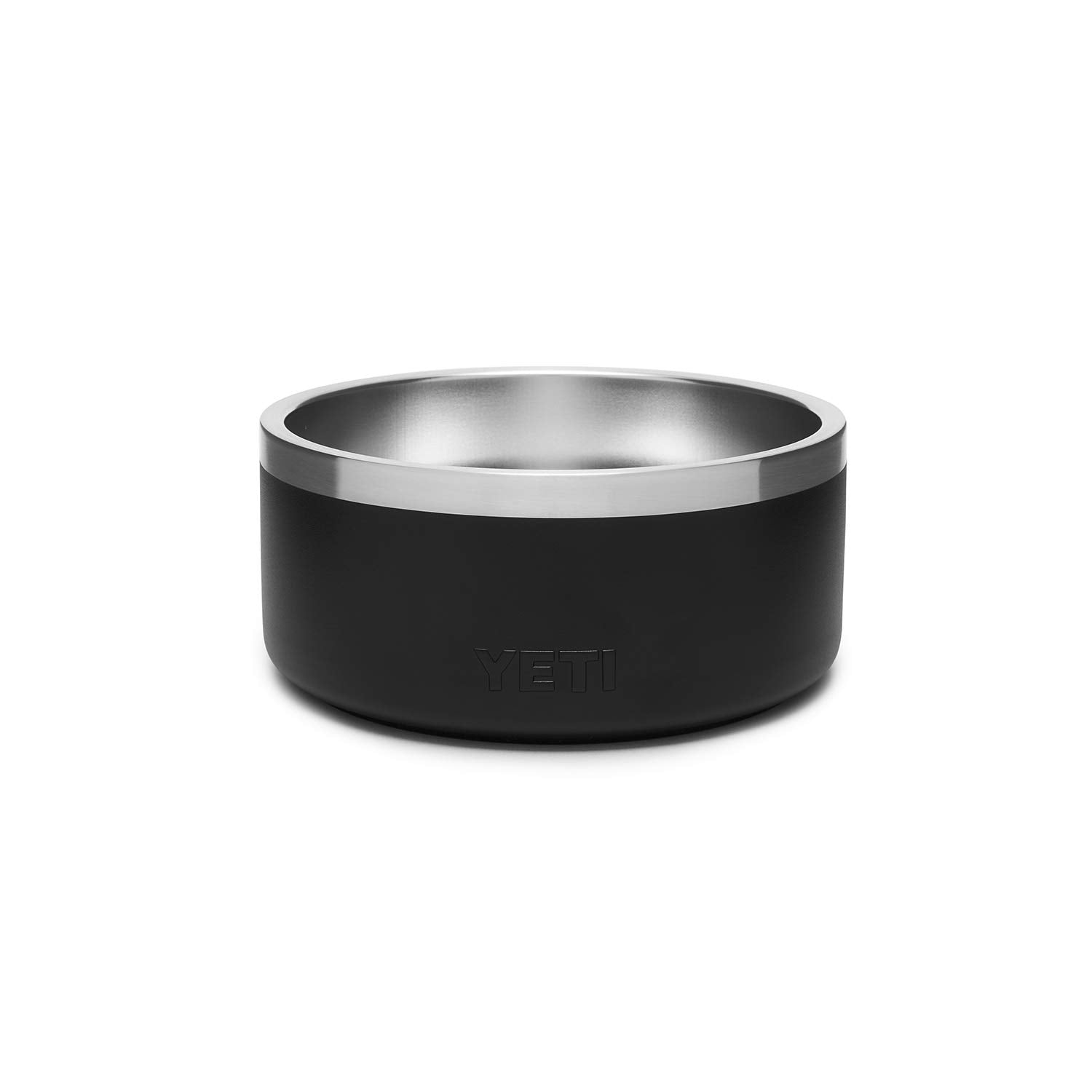 YETI Boomer 4 stainless dog bowl, side view, showcasing durability.