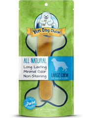 Yeti Dog Chew Yak Cheese Himalayan large 3.5oz – long-lasting chew for aggressive chewers