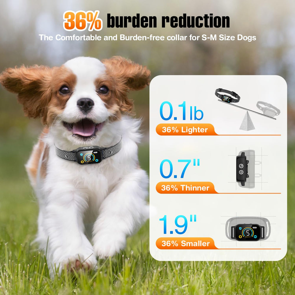 Yetogib bark collar beep-vibration mode shows versatile correction without harsh measures