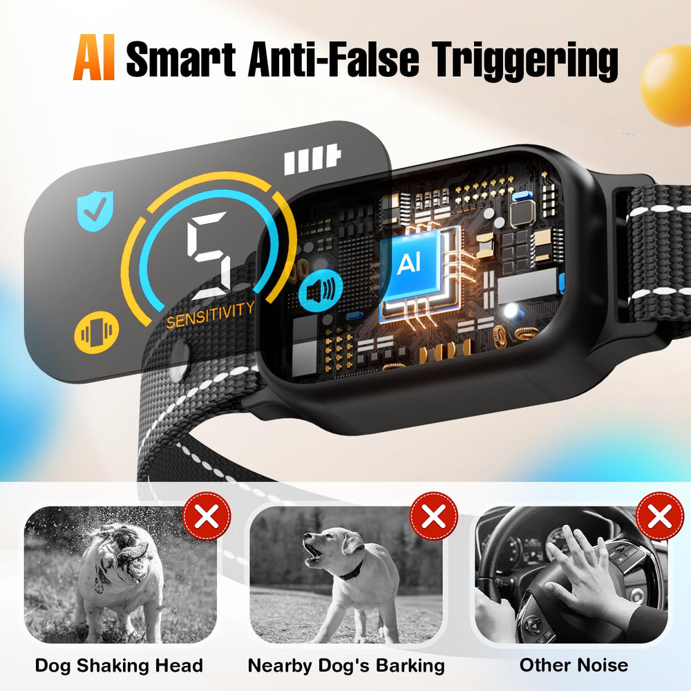 Yetogib bark collar compact-lightweight design emphasizes comfortable wear during walks