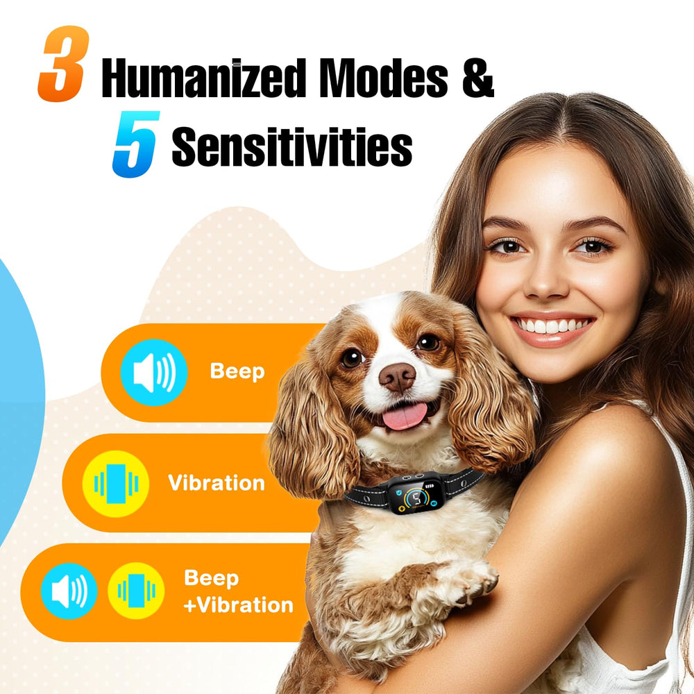 Yetogib bark collar recharge indicator-led shows quick charging status for hassle-free setup