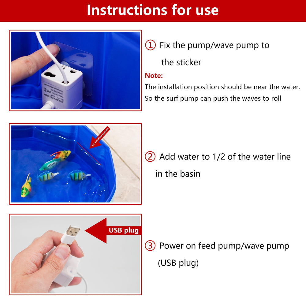 YeulYuuri cat pool can double as a cat bath basin after play.