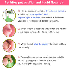 YeulYuuri newborn feeder nipple close-up shows 0.4 inch diameter for controlled milk flow.