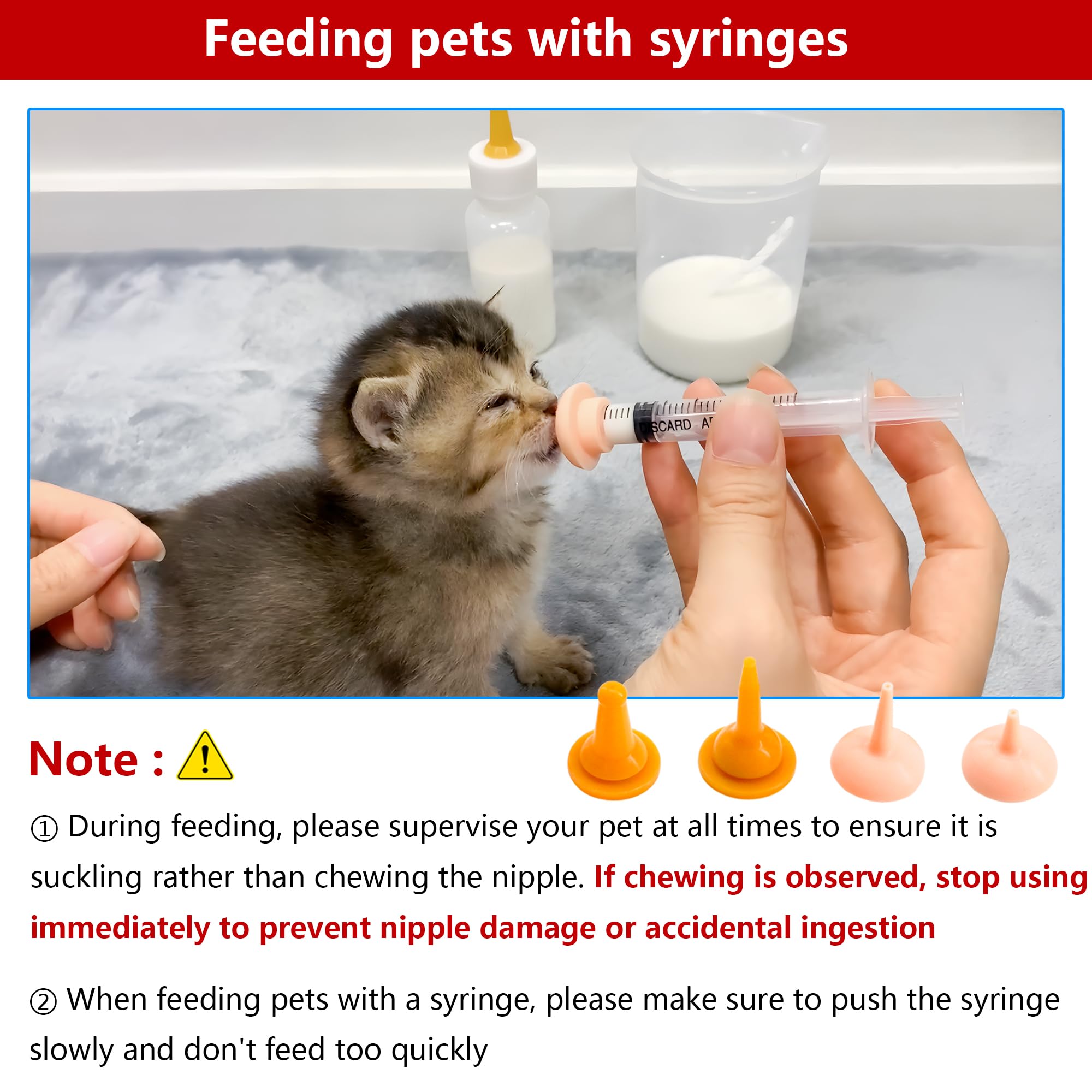 YeulYuuri six-syringes enable precise portioning for tiny pets.