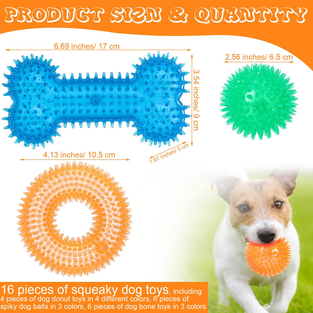 Yexiya spiky dog ball toy enhances chewing relief and dental stimulation.