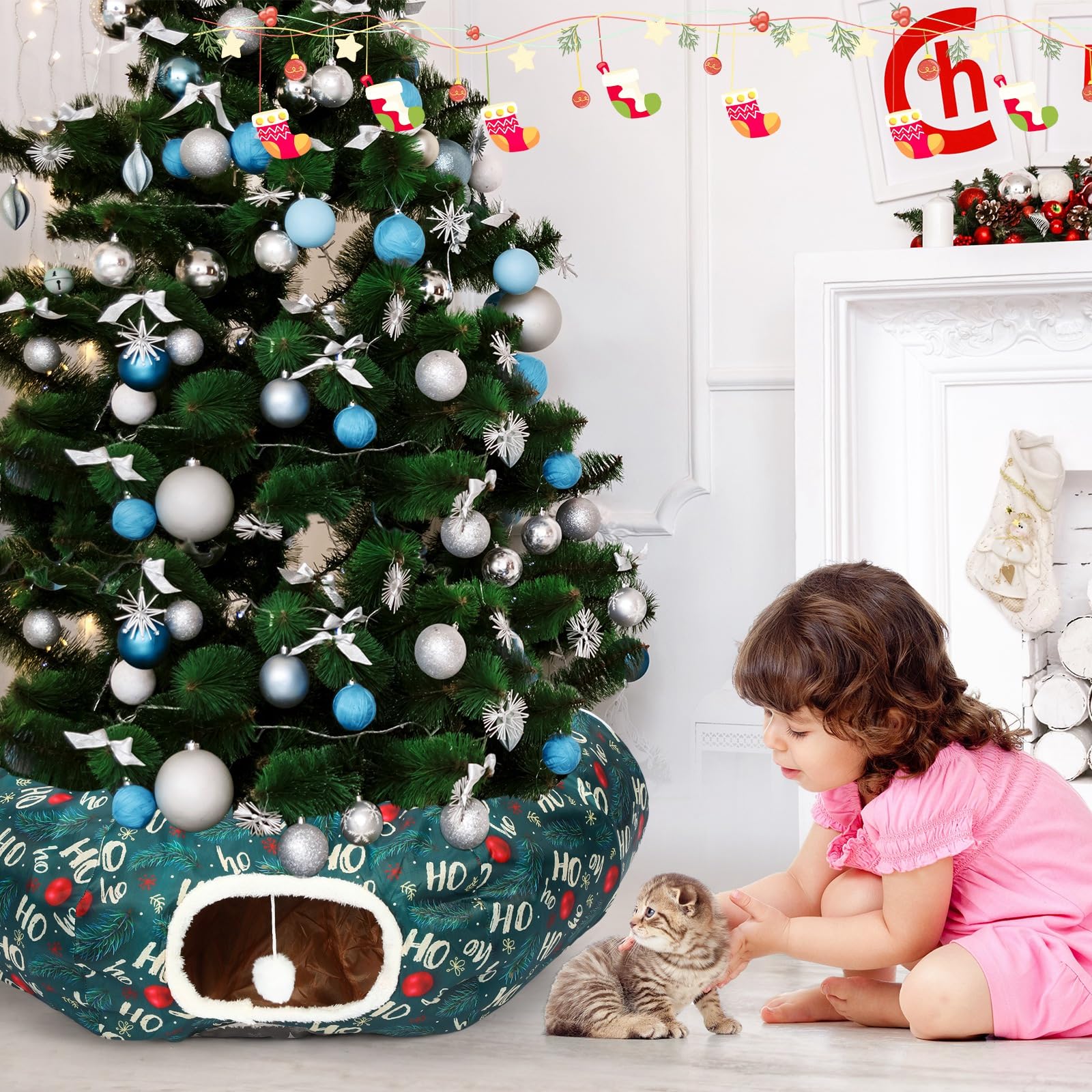 Yeyeplum cat tunnel washable material allows easy cleaning after use.