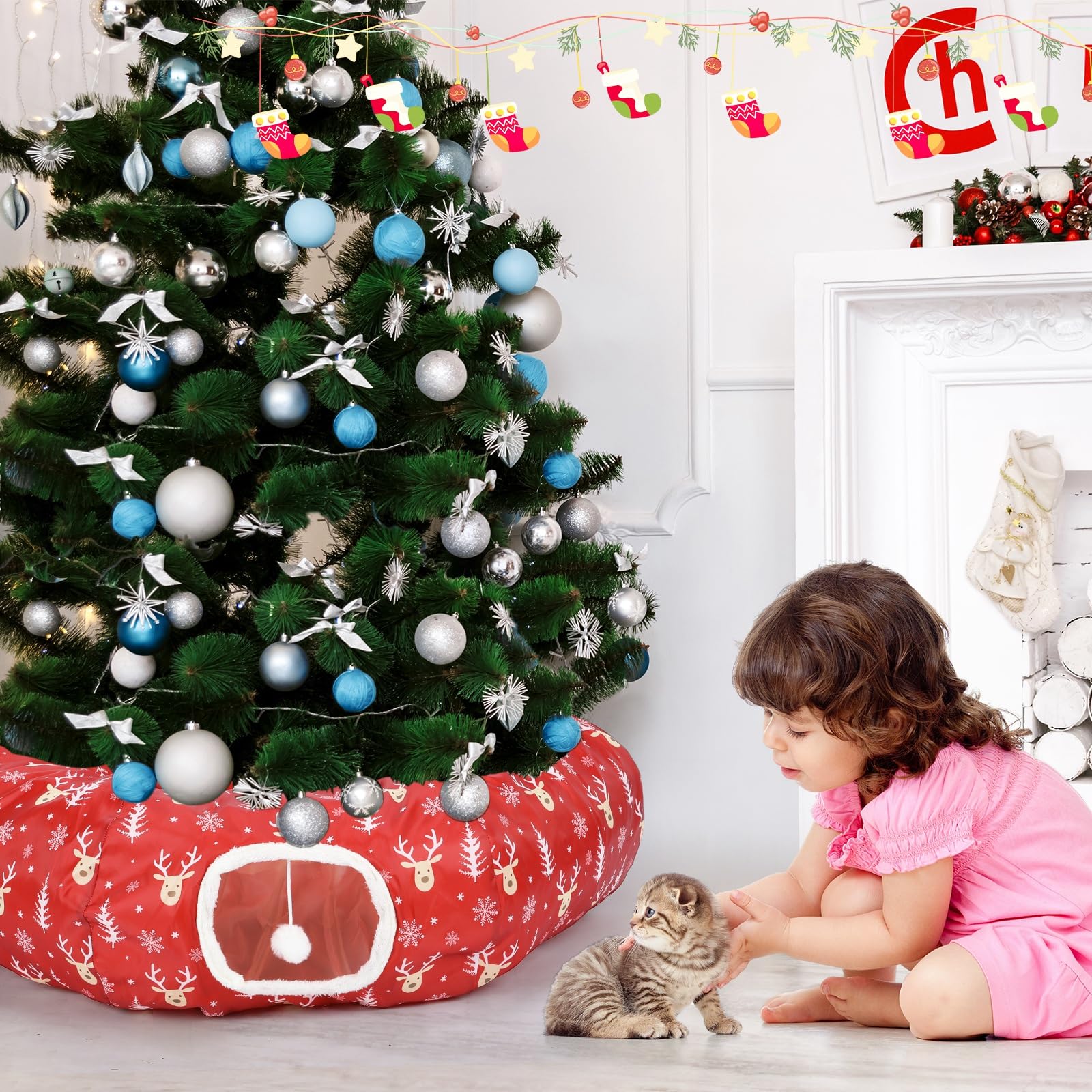 Yeyeplum gift-ready cat bed adds thoughtful holiday surprise for pet lovers.