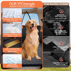 YFChangle seat belt openings and pockets keep gear organized.