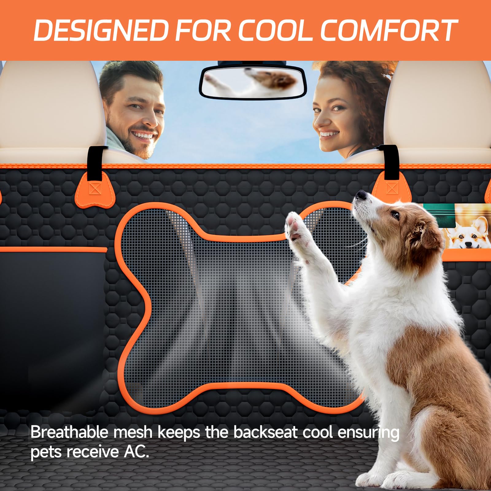YFChangle zippered design offers flexible full or half-coverage.