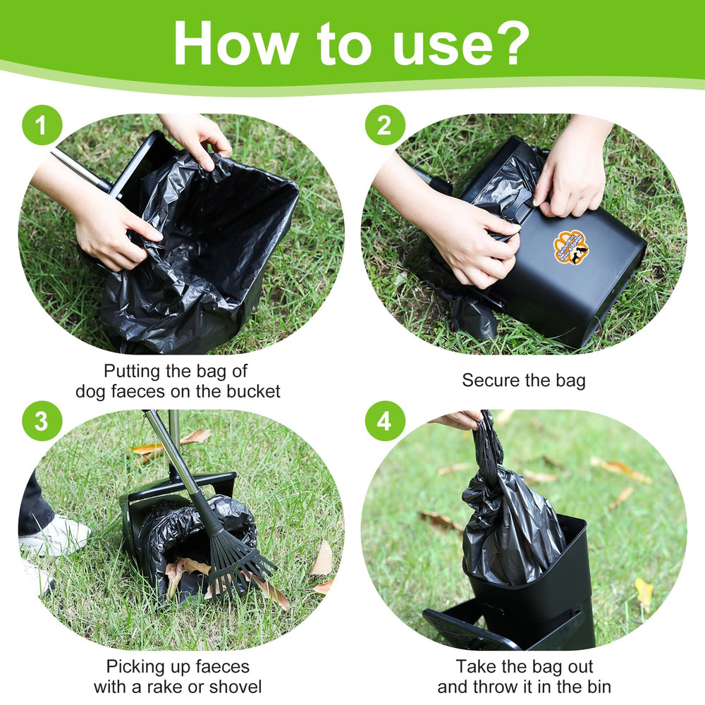 YGNNXRN pooper-scooper spade for precise digging and waste pickup