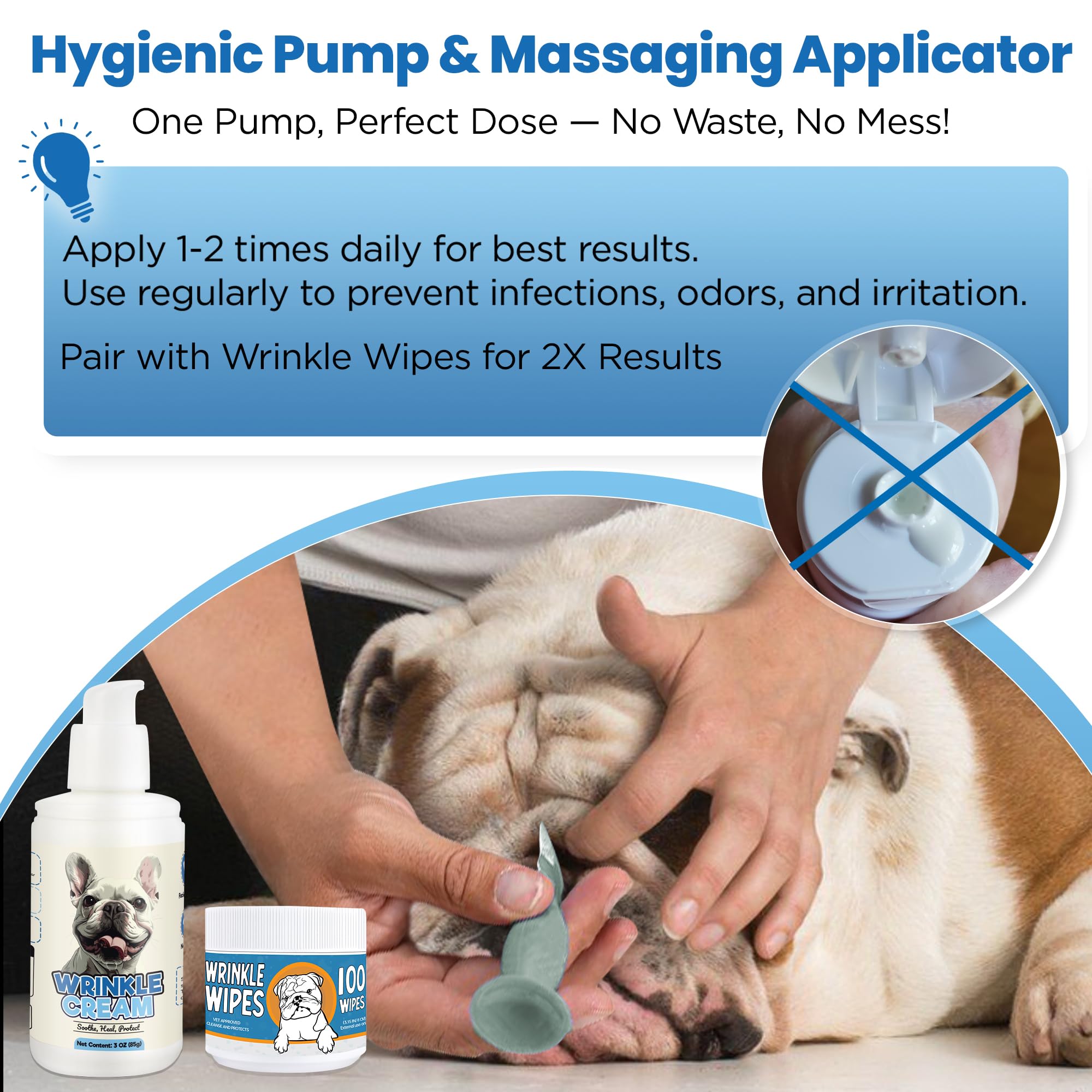 Yibesi Wrinkle Balm for Dogs dog-care routine companion