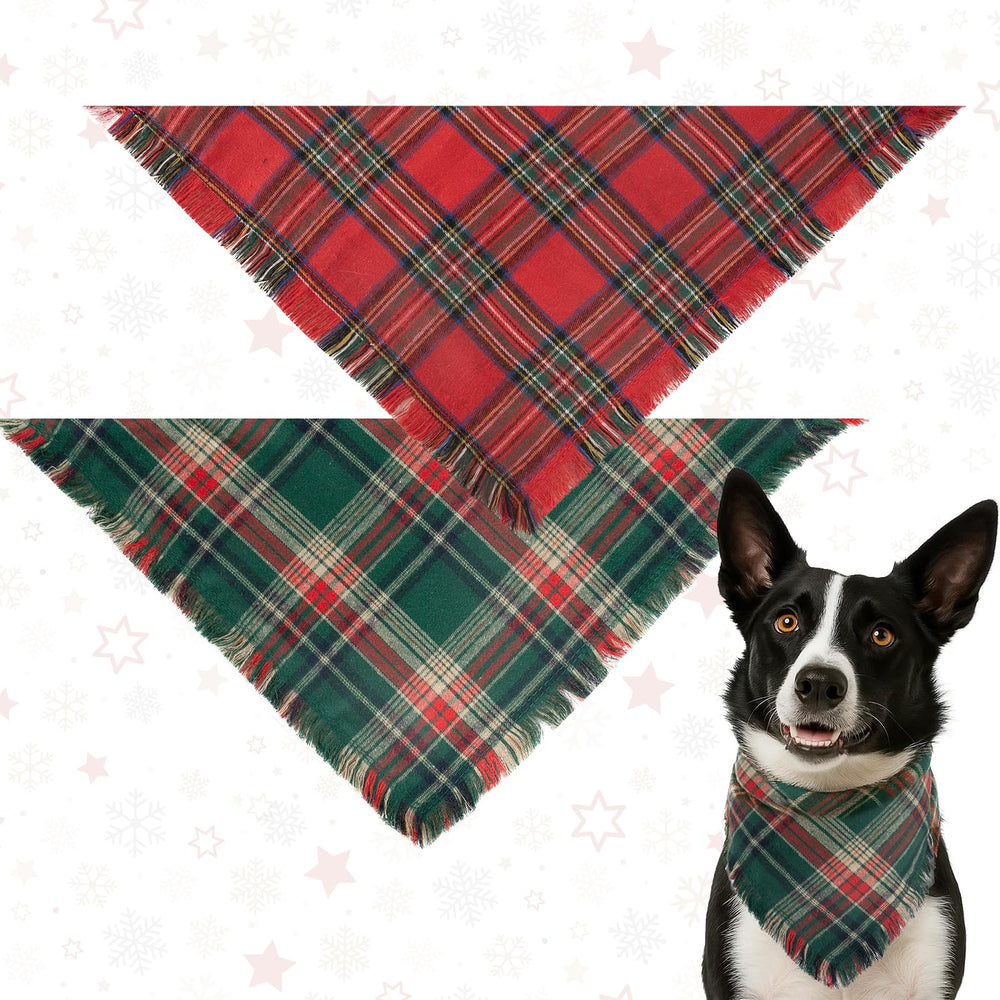 Yicostar large dog bandana 27x18 shows comfortable neck fit