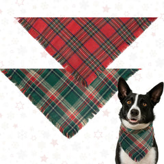Yicostar large dog bandana 27x18 shows comfortable neck fit