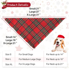 Yicostar double layer dog bandana adds durable, long-lasting wear.
