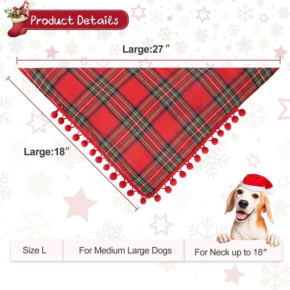 Yicostar large 27x18x18 bandana fits necks up to 18 inches comfortably