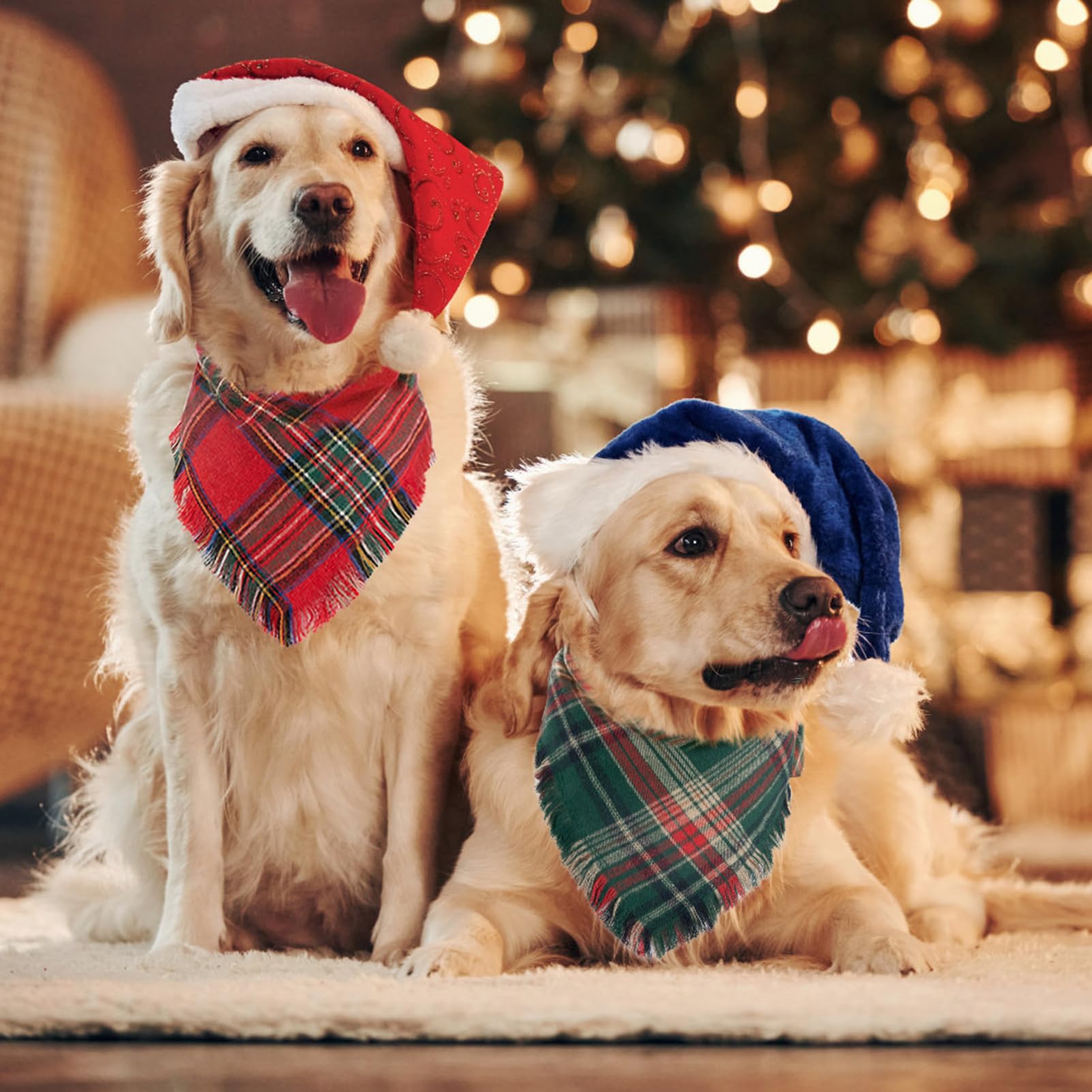 Yicostar soft cotton dog bandana fabric for comfortable wear.