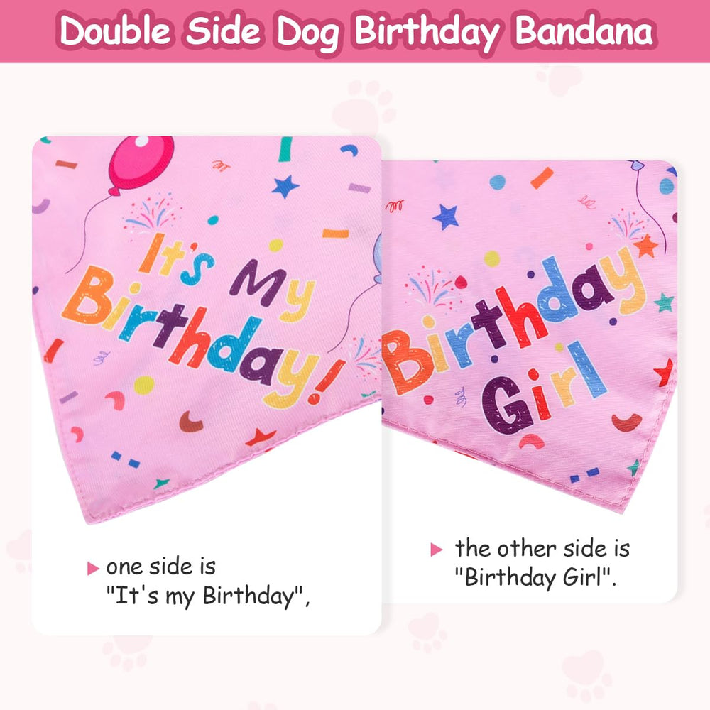 Yicostar dog birthday hat dimensions keep small to large dogs comfy.