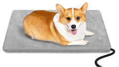 Yicostar dog heating pad outdoor 18x18 warms dogs on chilly outdoor naps
