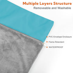Yicostar dog heating pad soft cover crystal velvet provides cozy comfort