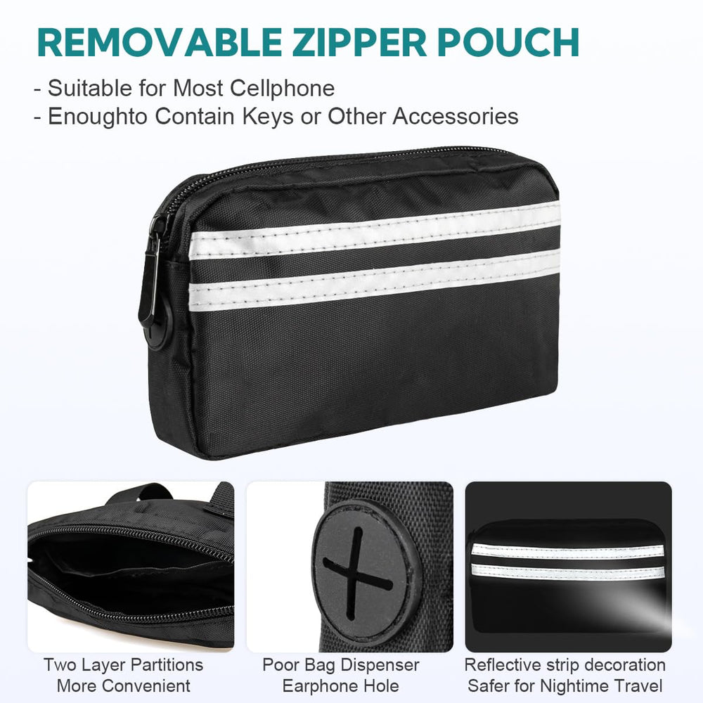 Yicostar double-handle leash: improved control in crowds and training