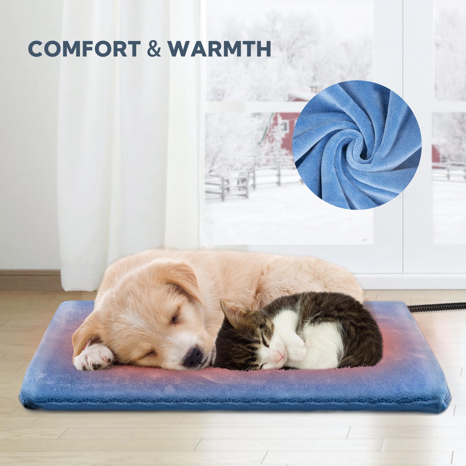 Yicostar pad fits most pet beds for kittens and puppies.