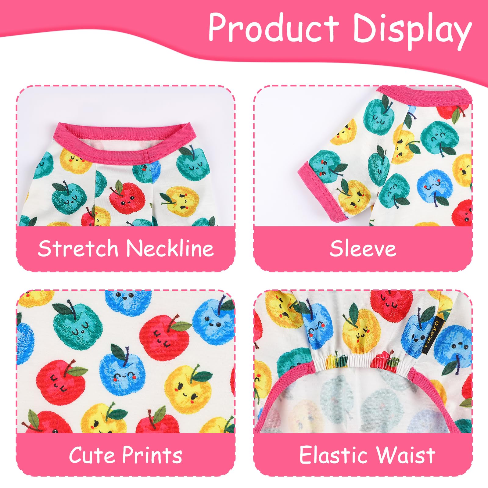 Yikeyo dog-pajamas-all-seasons-use demonstrates year-round comfort for many breeds.