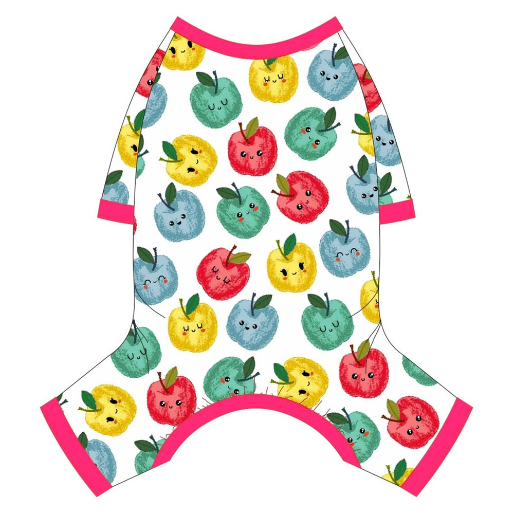 Yikeyo dog-pajamas-travel-wear features easy-care fabric ideal for trips.